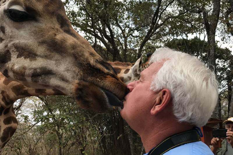 John and friend